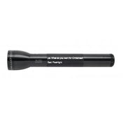 ML300L LED 3-Cell D Flashlight - Black - Custom Engraving