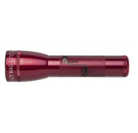 Red ML25LT LED 2-Cell C flashlight engraved Empire Insurance