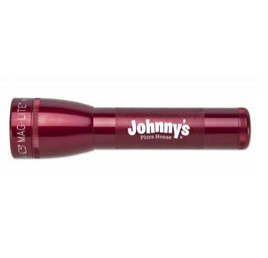 ML25LT LED 2-Cell C Flashlight - Red - Custom Engraving
