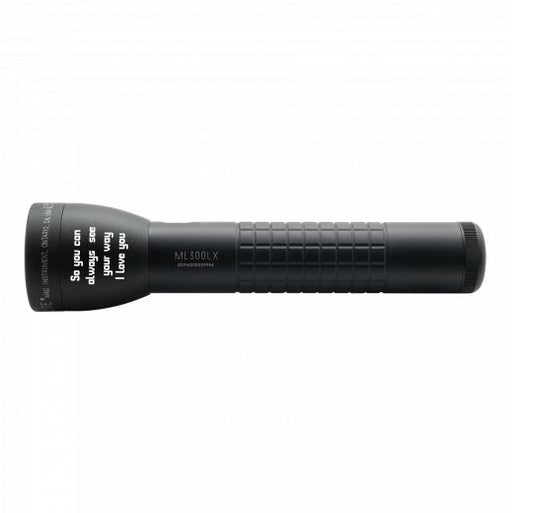 ML300LX 2D LED Flashlight - Black - Custom Engraving