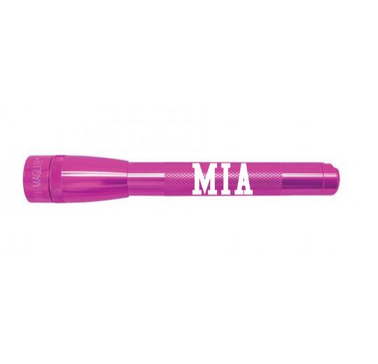 Mini Maglite Pro LED Flashlight - Pink - Custom Engraving