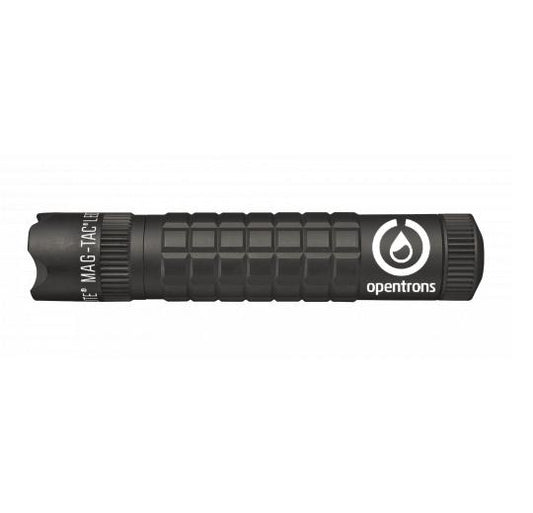 MAG-TAC CR123 LED Flashlight Crowned Bezel - Black - Custom Engraving