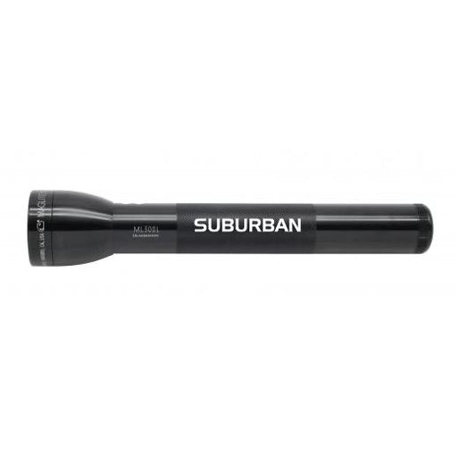 ML300L LED 3-Cell D Flashlight - Black - Custom Engraving