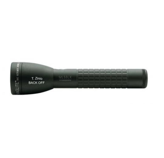 ML50LX LED 2-Cell C - Flashlight - Foliage Green - Custom Tactical Engraving