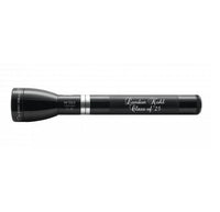 Black ML150LR rechargeable LED flashlight with Landon Kohl Class of 25 engraving