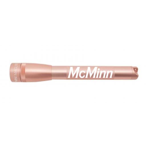 Mini Maglite Pro LED Flashlight - Rose Gold - Custom Engraving