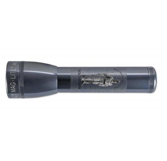 ML25LT LED 2-Cell C Flashlight - Gray - Custom Engraving
