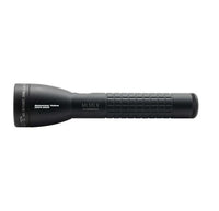 Black ML50LX LED 2-Cell C flashlight with custom engraving on the body.