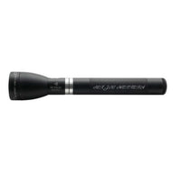 Matte black ML150LR rechargeable LED flashlight with custom engraving along the body