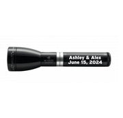ML150LRS Rechargeable LED Fast-Charging Flashlight - Gloss Black - Custom Engraving