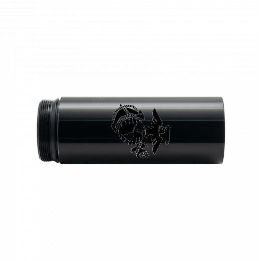 Maglite ML300L - Barrel Storage - Black - Custom Engraving