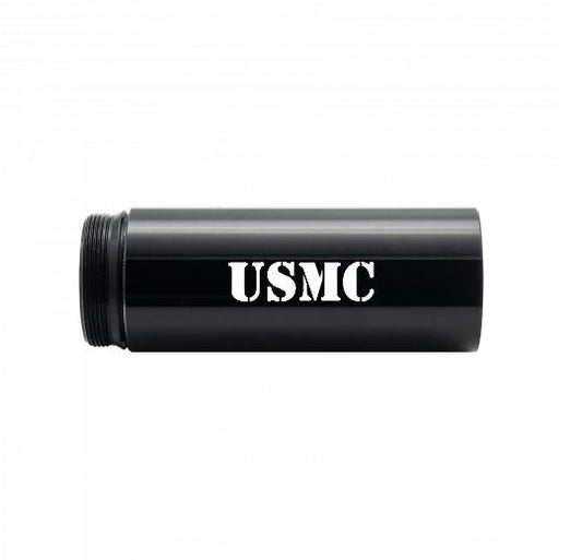 Maglite ML300L - Barrel Storage - Black - Custom Engraving