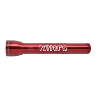 Red ML300L LED 3-Cell D flashlight with custom engraving Puppers