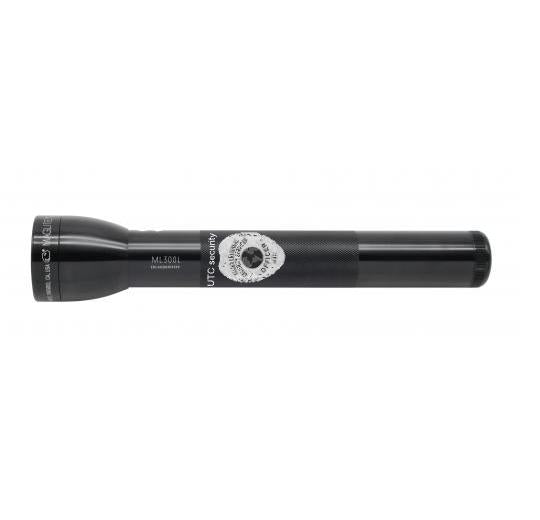 ML300L LED 3-Cell D Flashlight - Black - Custom Engraving