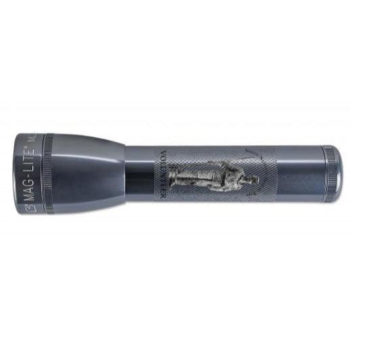 ML25LT LED 2-Cell C Flashlight - Gray - Custom Engraving