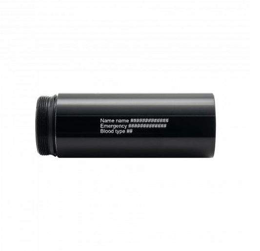 Maglite ML300L - Barrel Storage - Black - Custom Engraving
