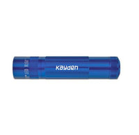 Blue XL50 LED 3-Cell AAA flashlight with kayden engraving