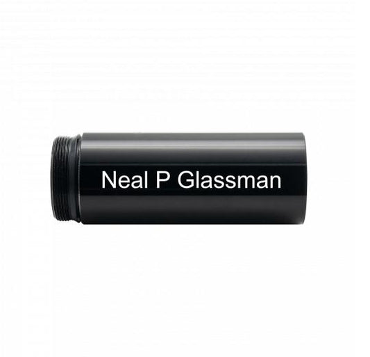 Maglite ML300L - Barrel Storage - Black - Custom Engraving