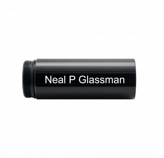 Maglite ML300L - Barrel Storage - Black - Custom Engraving