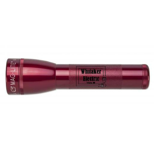 ML25LT LED 2-Cell C Flashlight - Red - Custom Engraving