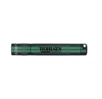 Dark green Solitaire LED key chain flashlight with custom engraving