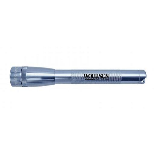 Mini Maglite Pro LED Flashlight - Gray - Custom Engraving