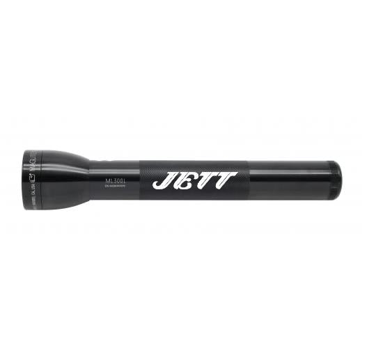 ML300L LED 3-Cell D Flashlight - Black - Custom Engraving