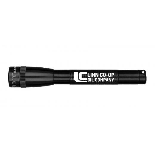 Mini Maglite Pro LED Flashlight - Black - Custom Engraving