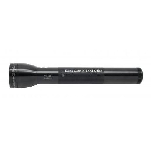 ML300L LED 3-Cell D Flashlight - Black - Custom Engraving