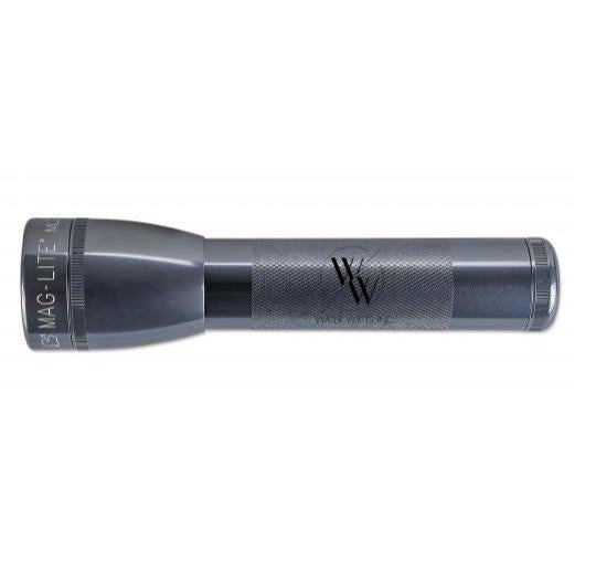 ML25LT LED 2-Cell C Flashlight - Gray - Custom Engraving