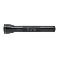 ML300L LED 3-Cell D flashlight in black with custom engraving along the body.