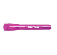Pink Mini Maglite Pro LED flashlight with custom engraving