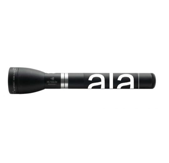 ML150LRX Rechargeable LED Fast - Charging Flashlight - Matte Black - Custom Engraving