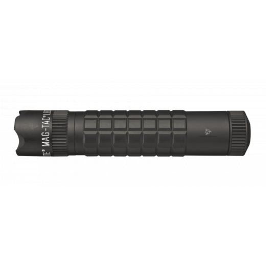 MAG-TAC CR123 LED Flashlight Crowned Bezel - Black - Custom Engraving