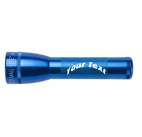 Blue ML25LT LED 2-Cell C flashlight with Your Text engraving