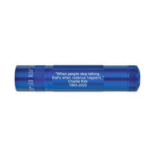 XL50 LED 3-Cell AAA - Blue - Custom Engraving