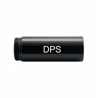 Black Maglite ML300L barrel storage with DPS lettering
