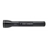 Black ML300L LED 3-Cell D flashlight with CASEY YARBERRY engraving