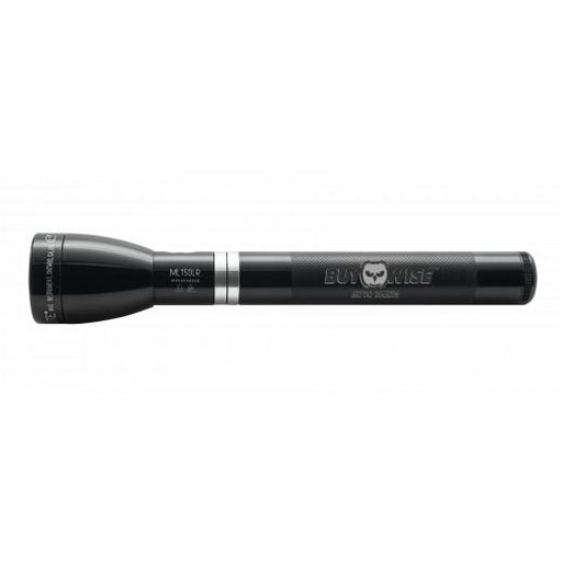 ML150LR Rechargeable LED Fast - Charging Flashlight - Black - Custom Tactical Engraving