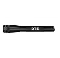 Mini Maglite Pro LED flashlight in black with DTE engraving