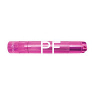 Pink Solitaire LED key chain flashlight with custom engraving