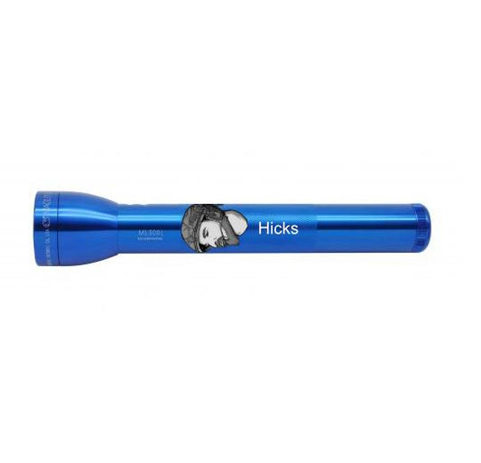 ML300L LED 3-Cell D Flashlight - Blue - Custom Engraving