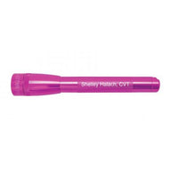 Pink Mini Maglite Pro LED flashlight with custom engraving
