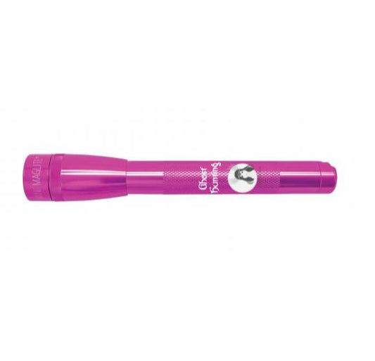 Mini Maglite Pro LED Flashlight - Pink - Custom Engraving