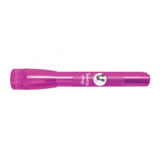 Mini Maglite Pro LED Flashlight - Pink - Custom Engraving