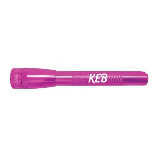 Mini Maglite Pro LED Flashlight - Pink - Custom Engraving