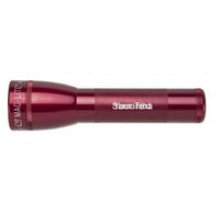 Red ML25LT LED 2-Cell C flashlight engraved with Samantha