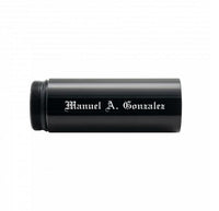 Black Maglite ML300L barrel storage with Manuel A Gonzalez engraving