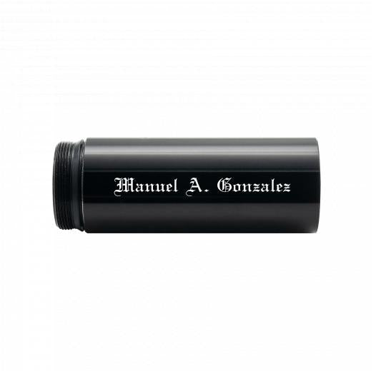 Maglite ML300L - Barrel Storage - Black - Custom Engraving
