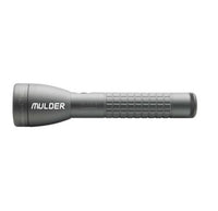 ML50LX LED 2-Cell C flashlight in urban gray with knurled grip and custom engraving